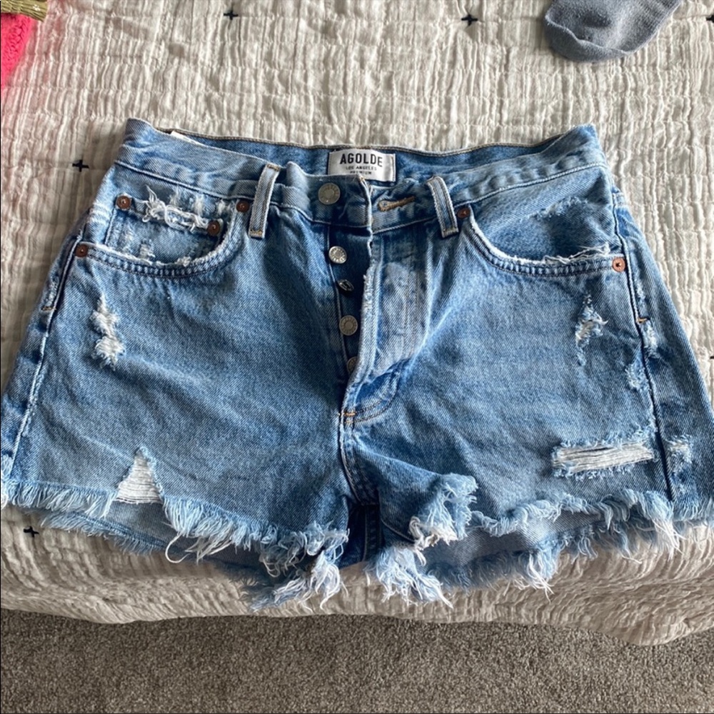 AGOLDE Parker Shorts